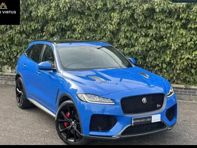 Used Jaguar F-Pace Supercharged 551 HP (405 kW) 2019 Blue SUV