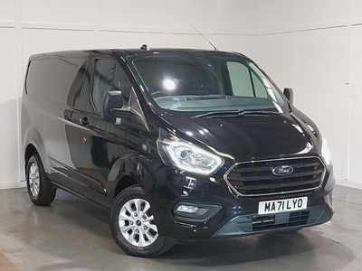 Used Ford Transit Custom Limited 130 HP (95 kW) 2021 Black Van