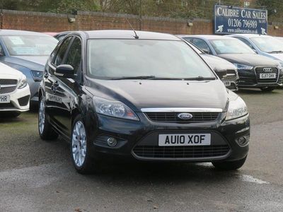 Used Ford Focus Zetec 2010 Black Hatchback