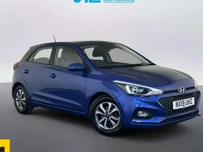 Usado Hyundai i20 SE 84 CV (61 kW) 2019 Azul Utilitario
