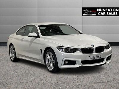 White Used 2018 BMW 420 M Sport Coupe | £16,000 (Fair price)