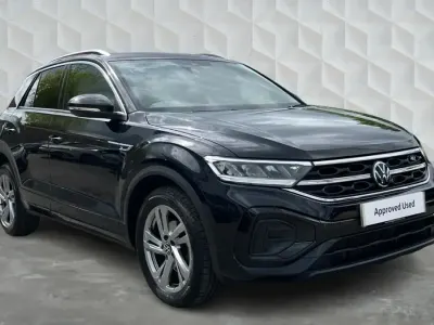 Used VW T-Roc R-line 150 HP (110 kW) 2022 Black SUV