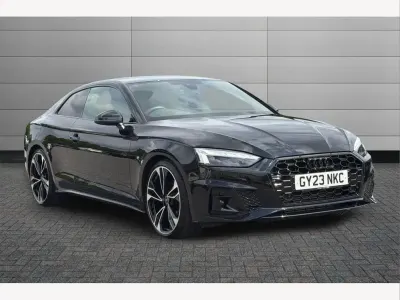Used Audi A5 Black Edition 150 HP (110 kW) 2023 Black Coupe