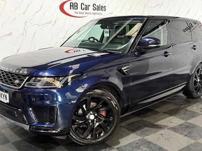 Begagnad Land Rover Range Rover Sport HSE 306 HK (225 kW) 2018 Blå SUV