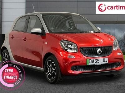 Used Smart ForFour Electric Drive Premium 60 kW (82 HP) 2019 Silver Hatchback