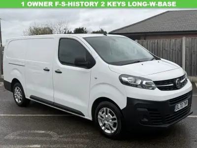 Gebraucht Vauxhall Vivaro S 100 PS (73 kW) 2020 Weiß Van / Kleinbus
