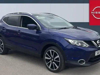 Used Nissan Qashqai Tekna 116 HP (85 kW) 2017 Blue SUV