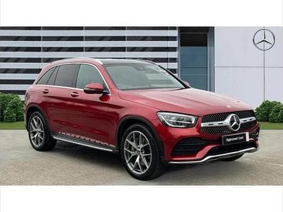 Used Mercedes GLC300e AMG Line Premium Plus 272 HP (200 kW) 2022 Red SUV