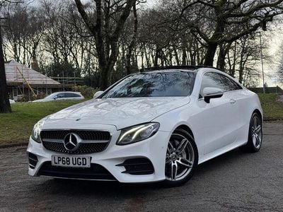 Used Mercedes E300 AMG Line Premium 245 HP (180 kW) 2018 White Coupe