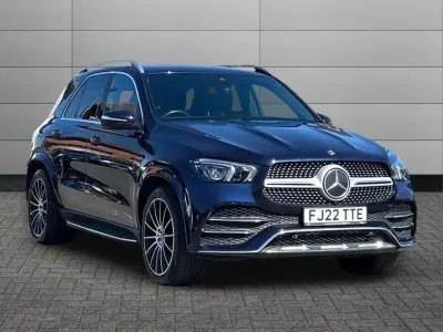 Used Mercedes GLE350 AMG Line Premium 315 HP (231 kW) 2022 Blue SUV