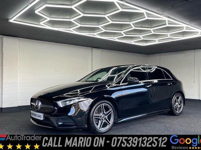 Used Mercedes A180 AMG line 136 HP (100 kW) 2021 Black Hatchback