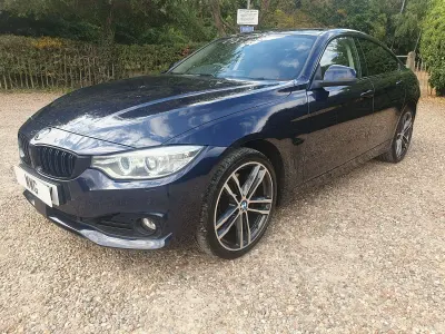 Used BMW 435 Luxury Line 2015 Blue Coupe