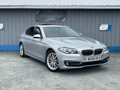 Used BMW 520 Luxury Line 190 HP (139 kW) 2015 Silver Sedan