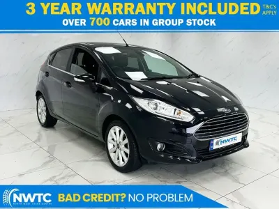 Used Ford Fiesta Titanium 100 HP (73 kW) 2017 Black Hatchback