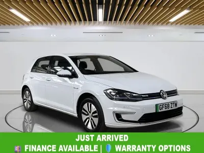 Used VW e-Golf 100 kW (136 HP) 2018 White Hatchback