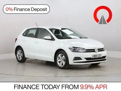 Used VW Polo SE 95 HP (69 kW) 2019 White Hatchback