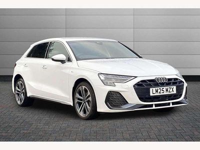 White Used 2025 Audi A3 e-tron S-Line Hatchback | £27,695 (Super price)