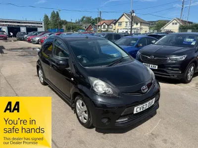 Used Toyota Aygo Style 2013 Black Hatchback