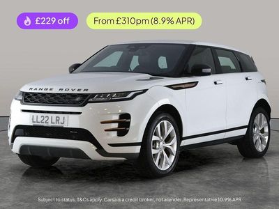 White Used 2022 Land Rover Range Rover evoque R-Dynamic Estate | £21,265 (Super price)
