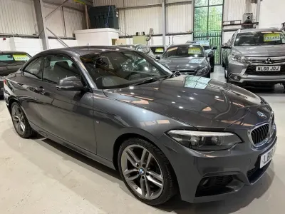 Begagnad BMW 218 M Sport 2018 Grå Sportkupé