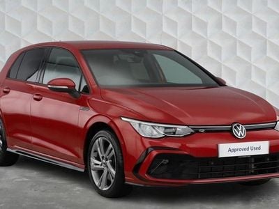 Used VW Golf VII R-line 150 HP (110 kW) 2021 Kings red premium Hatchback
