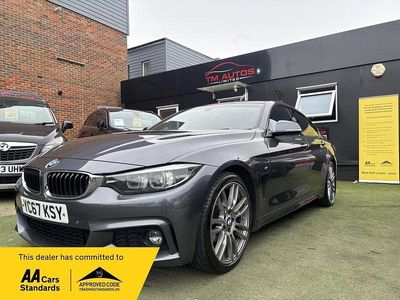 Usado BMW 420 M Sport 2017 Cinzento Coupé