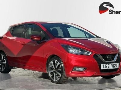 Used Nissan Micra Tekna 92 HP (67 kW) 2021 Red Hatchback