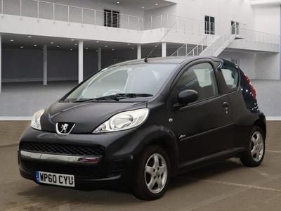 Used Peugeot 107 Allure 68 HP (50 kW) 2011 Black Hatchback
