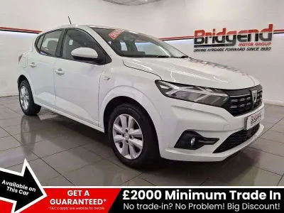 Used Dacia Sandero Comfort 2021 White Hatchback
