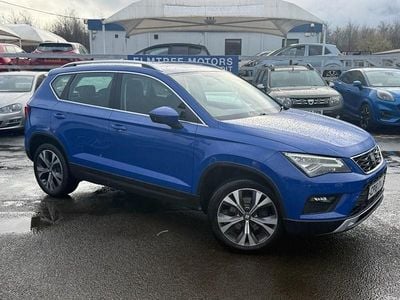 Used Seat Ateca Ecomotive 115 HP (84 kW) 2018 Blue SUV