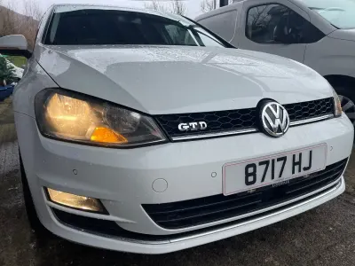 Used VW Golf VII GT 2013 White Hatchback