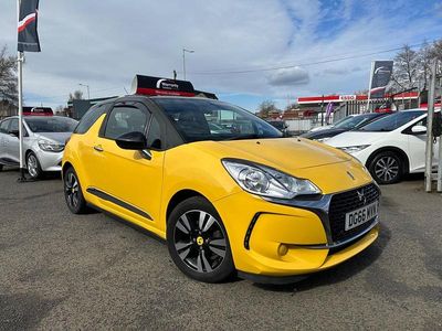 Used DS Automobiles DS3 Chic 2016 Yellow Hatchback