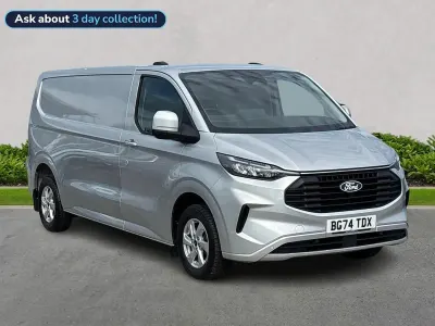 Used Ford Transit Custom Limited 136 HP (100 kW) 2024 Silver Van