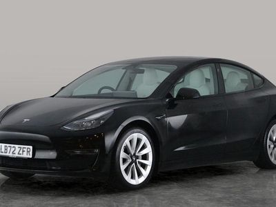 Black Used 2022 Tesla Model 3 Long Range AWD Sedan | £20,155 (Fair price)
