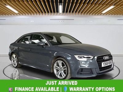 Used Audi A3 S-Line 150 HP (110 kW) 2019 Grey Sedan