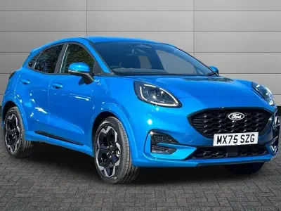 Used Ford Puma ST-Line X 155 HP (114 kW) 2025 Digital auqa blue SUV