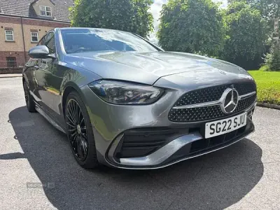 Used Mercedes C220 AMG Line Premium 200 HP (147 kW) 2022 Grey Sedan