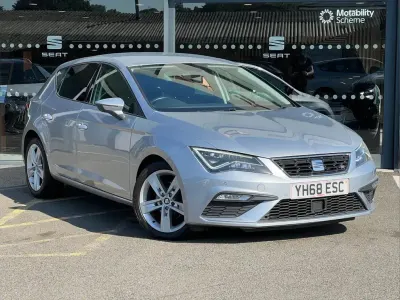 Used Seat Leon FR 128 HP (94 kW) 2019 Silver Hatchback