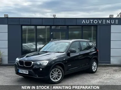 Begagnad BMW X3 Advantage 190 HK (139 kW) 2015 Svart SUV