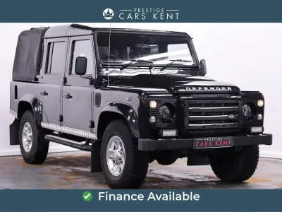 Używany Land Rover Defender 122 KM (89 kW) 2014 Czarny Pickup