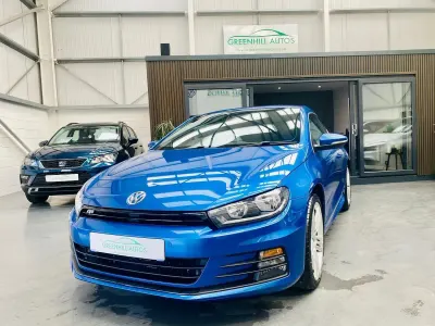 Used VW Scirocco R-line 2018 Blue Coupe