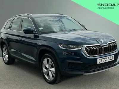 Used Skoda Kodiaq SE L Executive 150 HP (110 kW) 2023 Blue SUV