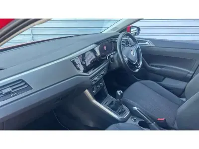 Used VW Polo Match 95 HP (69 kW) 2021 Red Hatchback