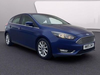 Second-hand Ford Focus Titanium 125 CP (91 kW) 2015 Albastru Hatchback
