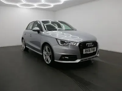 Used Audi A1 Sportback S-Line 150 HP (110 kW) 2016 Silver Hatchback