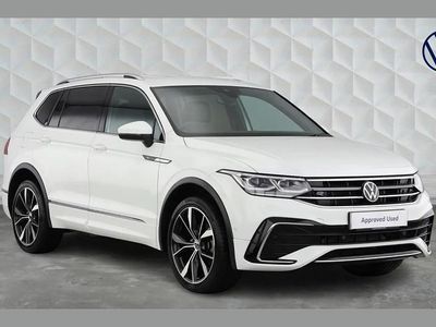 Used VW Tiguan Allspace R-line 150 HP (110 kW) 2025 White SUV