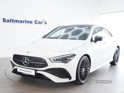 Used Mercedes CLA200 AMG Line Premium Plus 163 HP (119 kW) 2024 White Coupe