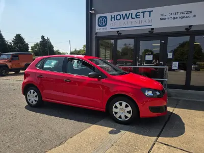 Used VW Polo S 70 HP (51 kW) 2013 Red Hatchback
