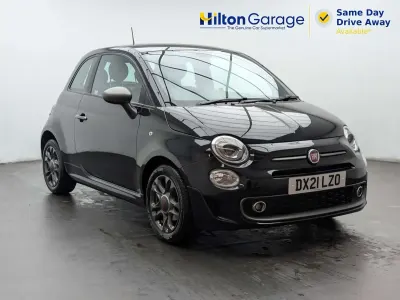 Used Fiat 500 Sport 70 HP (51 kW) 2021 Black Hatchback