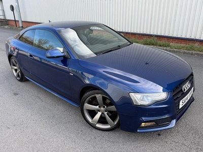 Used Audi A5 Black Edition 2014 Blue Coupe